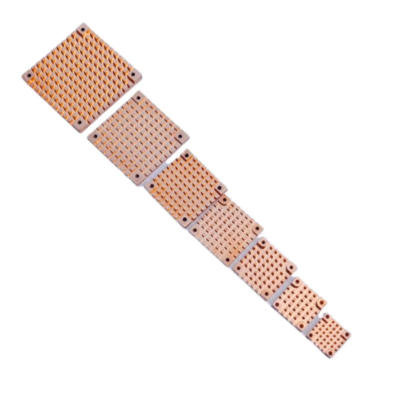 20-80 fan version heat sink, purple heat sink, electronic component cooling chip, durable and sturdy, safe material