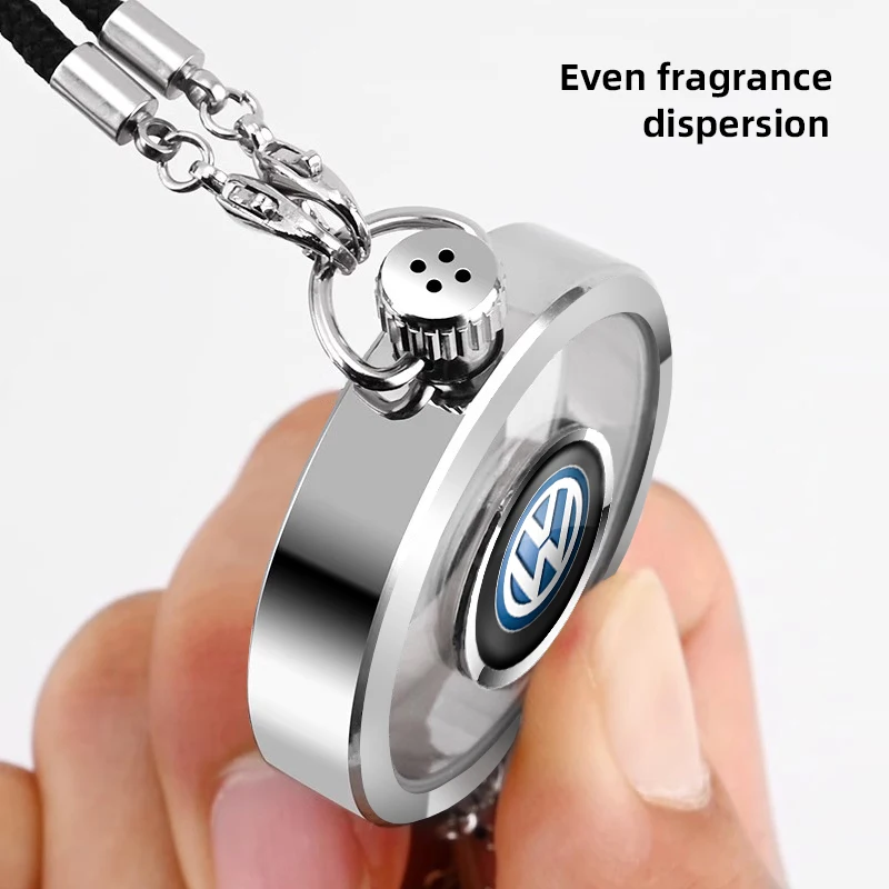 سيارة الداخلية العطور قلادة معطّر الهواء رائحة زجاجة ل Volkswagen VW GTI CC Amarok T5 فايتون بولو ID3 جولف T-ROC T-Cross