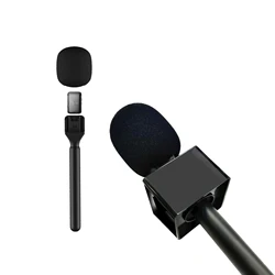 Stand Holder Mic Flag For DJI Mic 2 Rode Wireless Lavalier Microphone Adapter Handheld Mount for Osmo Pocket 3 Mic2 Accessories