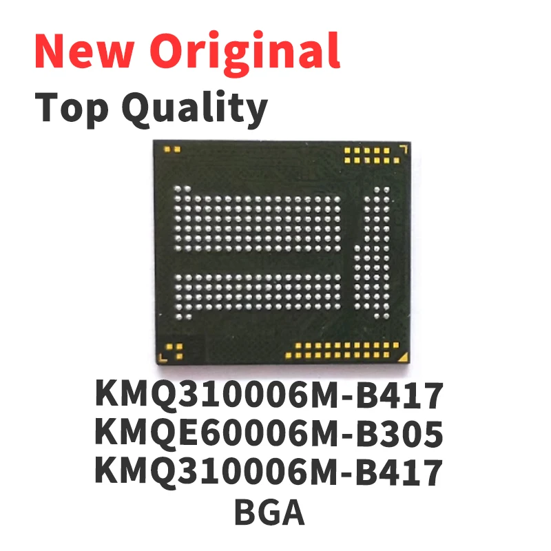 KMQ310006M-B419 KMQ310013M-B419 KMQ310006M-B417 KMQ310000M-B417 KMQE60006M-B318 KMQE60013M-B318 KMF820012M-B305 BGA (1 Pcs)