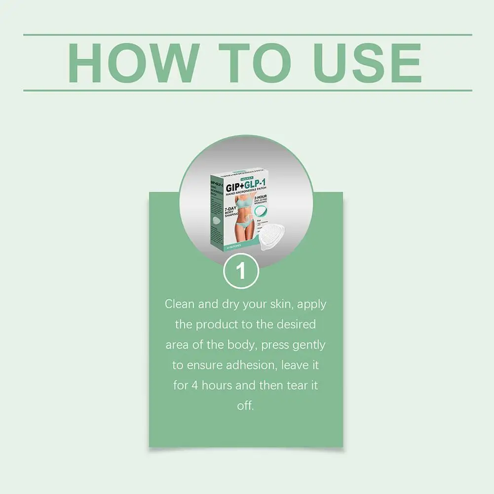 10/5/3/1pcs Body Shaping Nanos Microneedles Patch Women Men Weight Loss Fats BurnPatch Lasting Firming Skin Weight Manage Patch - Image 6