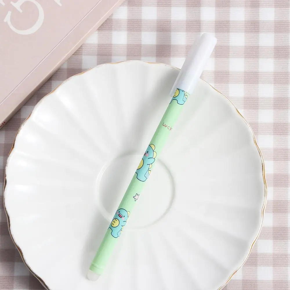 Aksesori Kantor Alat Tulis Pena Tekan 0.5Mm Pegangan Biru Dapat Dicuci Pena Dapat Dihapus Pena Gel Siswa Pena Dapat Dihapus Netral