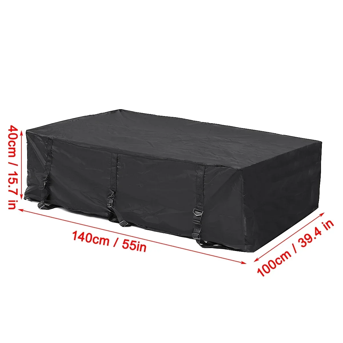 140x100x40cm Car Roof Top Bag Roof Top Bag Cargo Carrier Luggage Storage Bag Rack Travel Waterproof SUV Van for Cars Body Kit