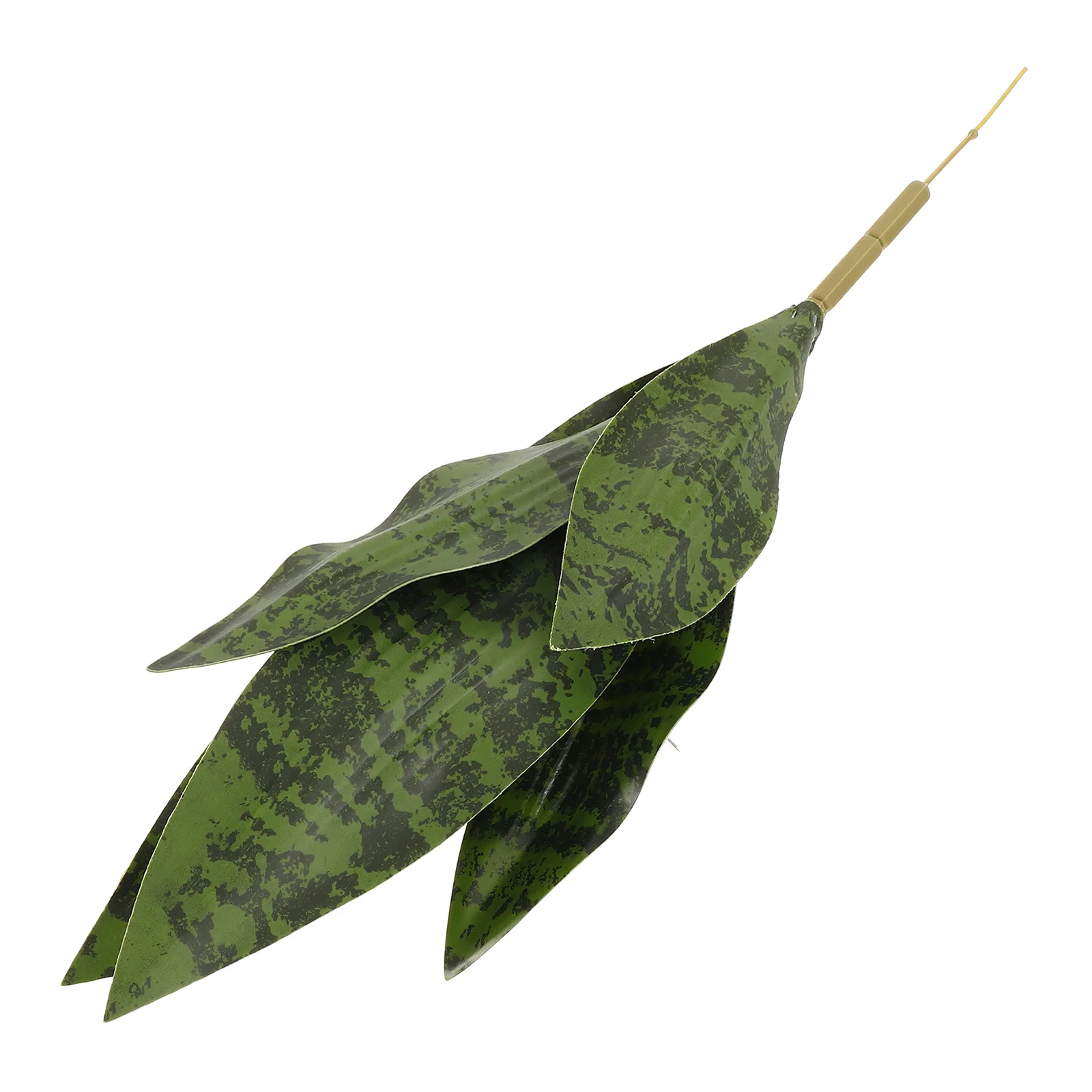 

Faux Snake Plant Artificial Simulation Green Leaf Ornament for Home Table Wall Decoration Lifelike Sansevieria Peva
