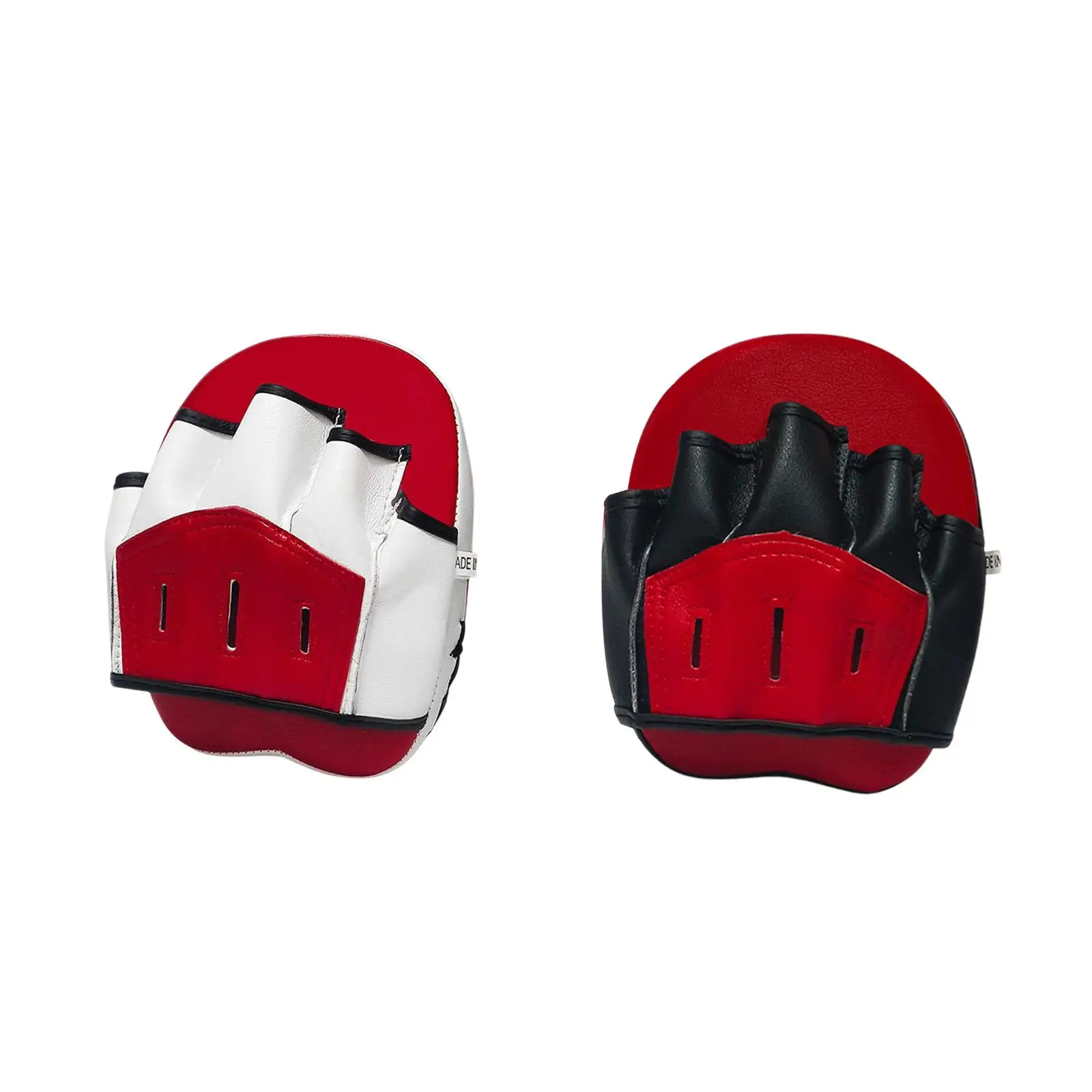 Boxing Pad Ergonomic Boxing Punching Pad อุปกรณ์ชกมวย PU หนังโค้ง Punching Mitts เป้าหมายมือสําหรับ Kickboxing Sparring