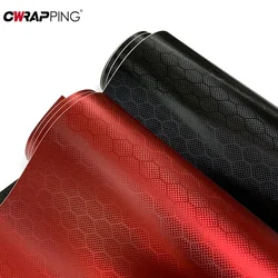 Carbon Fiber Car Sticker Diamond Forged Vinyl Auto Tuning Self Adhesive Film Helmets for Motorcycle Stickers for Car Accessories