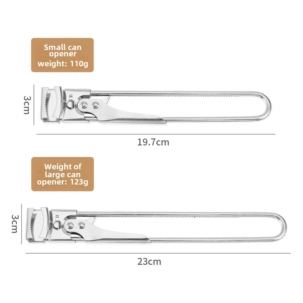 Stainless Steel Rotating Cap Screw Cap Rotating Manual Adjustable Can Opener Anti Slip Bottle Cap Kitchen Tool Bottle Opener Hot