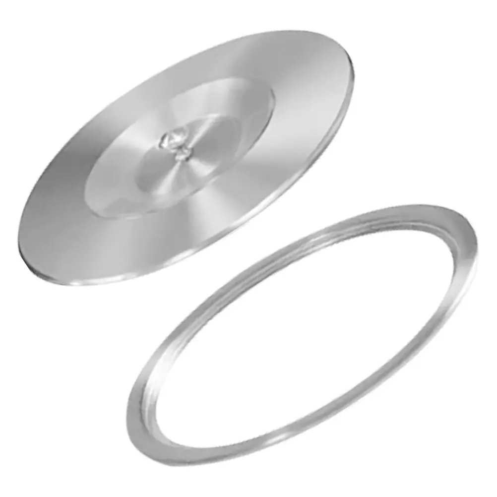 

Комплект из 1 шт. крышки для мусорного ведра из нержавеющей стали, встраиваемой в столешницу, круглая откидная крышка с уплотнителем для кухни, ванной, офиса, для тяжелых нагрузок