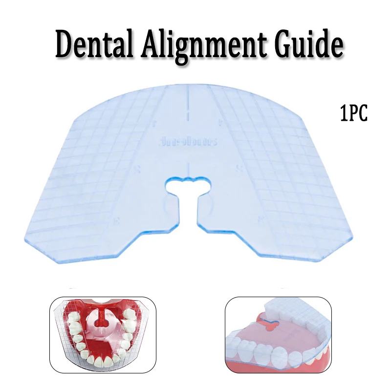 Reusable Dental Alignment Guides Alignment Measurement Aids Orthodontic Alignment Rulers Dental Laboratory Tools