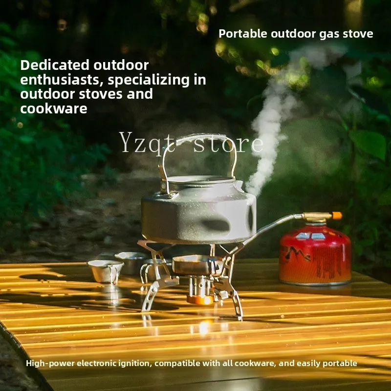 Outdoor camping Cooking Pot stove Boiling  Outdoor windproof cooker Portable cooker Gas  Cassette