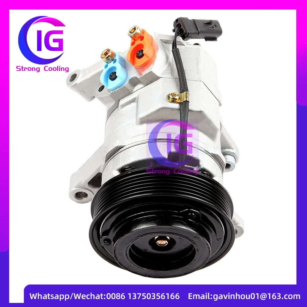 Dodge Durango Jeep Grand Cherokee 3.7L 2005-07 255465 TEM255465 2011271AM 140204NC 용 클러치가있는 AC 압축기