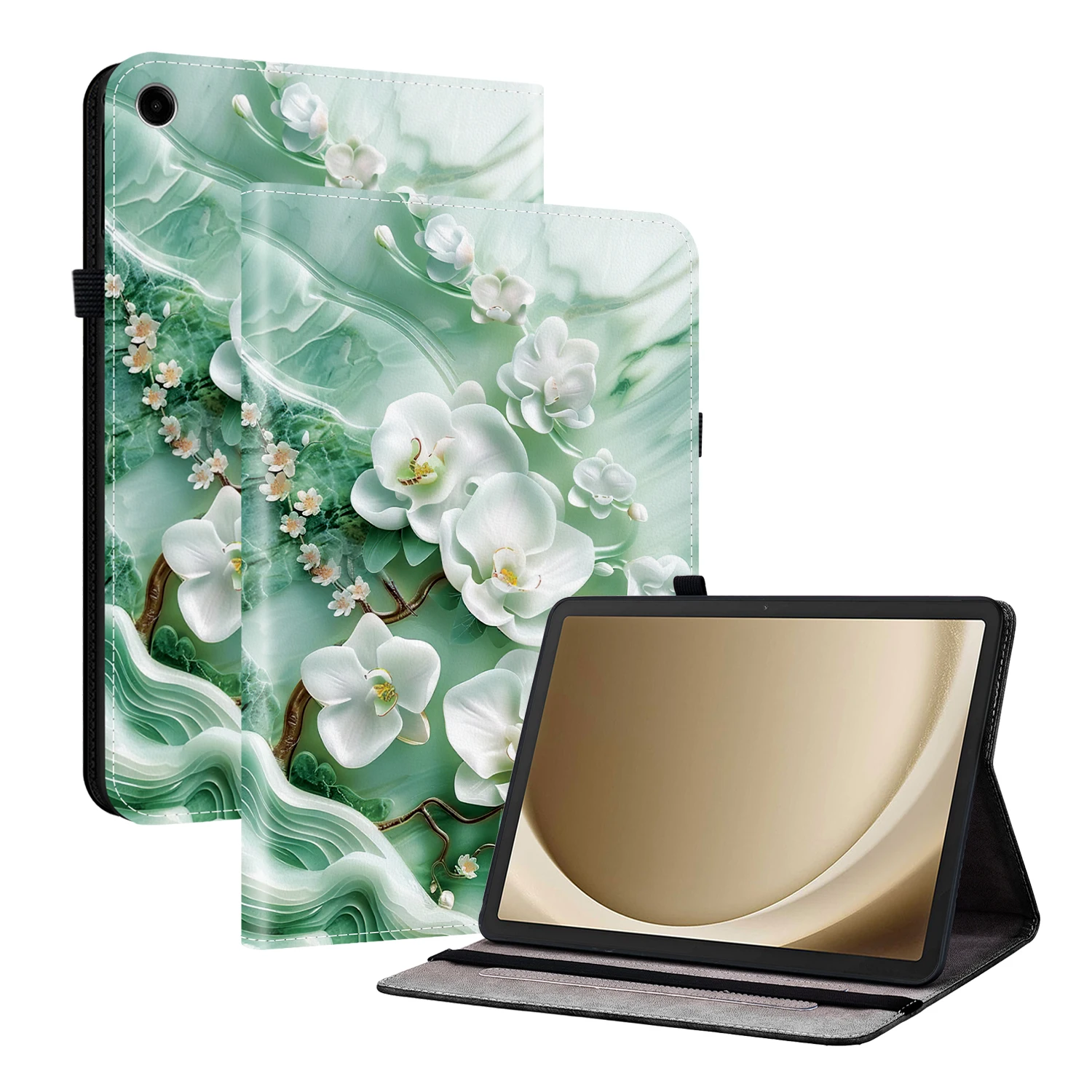 Leren hoesje voor Samsung Galaxy Tab A11 A9 + 8.7 Plus S5e T720 Tablet Case Tab A 10.1 T510 A8 X200 S4 10.5 S6 A7 Lite 10.4 Shell