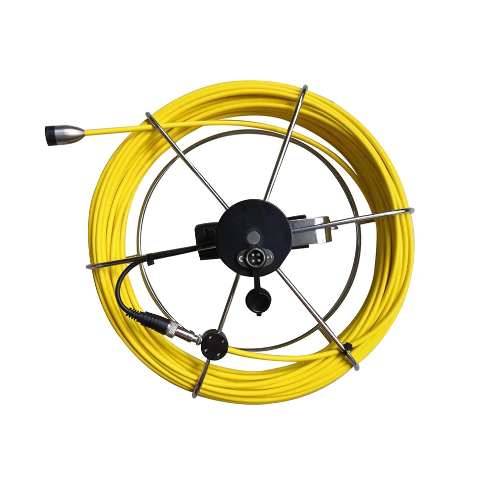 Cable Reel With Meter Counter Diameter 5mm For Sewer Drain Pipe Inspection Endoscope Camera,TIMUKJ