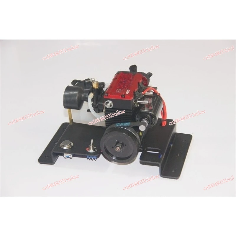 

L200 Twin-Cylinder Air-Cooled Methanol Engine - Metal Assembly Toy Engine Kit (AC Spare Parts Version, Startable)