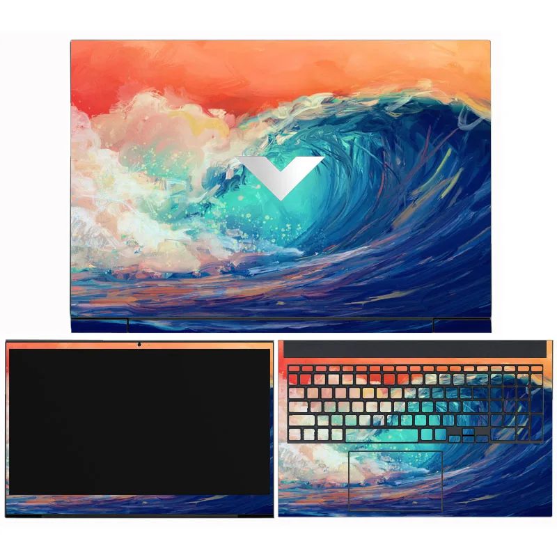 Imagem -02 - Laptop Adesivos para hp Victus 16 16.1. 161. 161. 16. 16. 16. 16. R0002tx. 16-r0073c1 Peles Personalizadas Victus 16-s0029ax 16-s0013ns