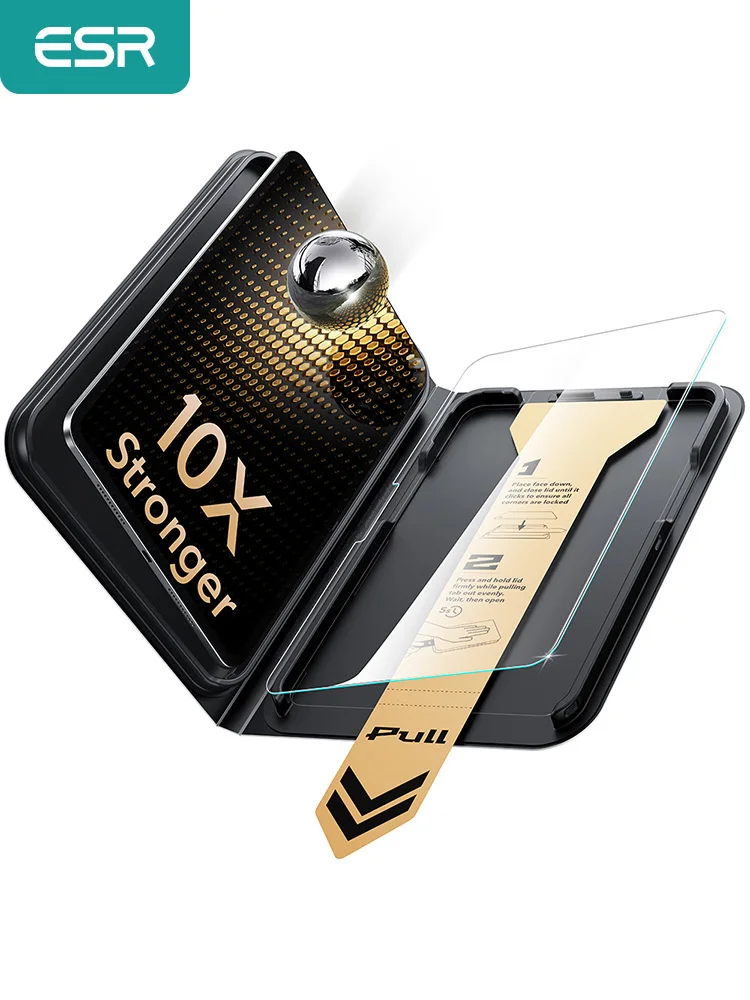 Szkło ochronne ESR firmy Corning ™   Folia ochronna na ekran do iPad Pro 13/11 (M5/M4) 2025/2024, ochrona klasy wojskowej do iPad Air 11/13 (M4/M3/M2) — zdjęcie produktu 7