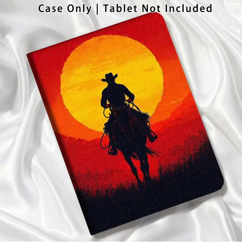 Red Sun Horse For Xiaomi Poco Redmi Pad 2 4 5 6 6S 7 7S SE Pro Ultra Max 14 11 8.8 11.2 12.5 Inch Tablet Case
