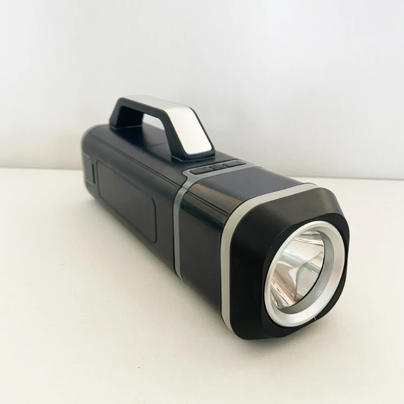 صندوق أدوات محمول متعدد الوظائف DK-106 مع مجموعة أدوات مصباح يدوي عالية السطوع، صندوق أدوات متين ومحمول للإصلاحات