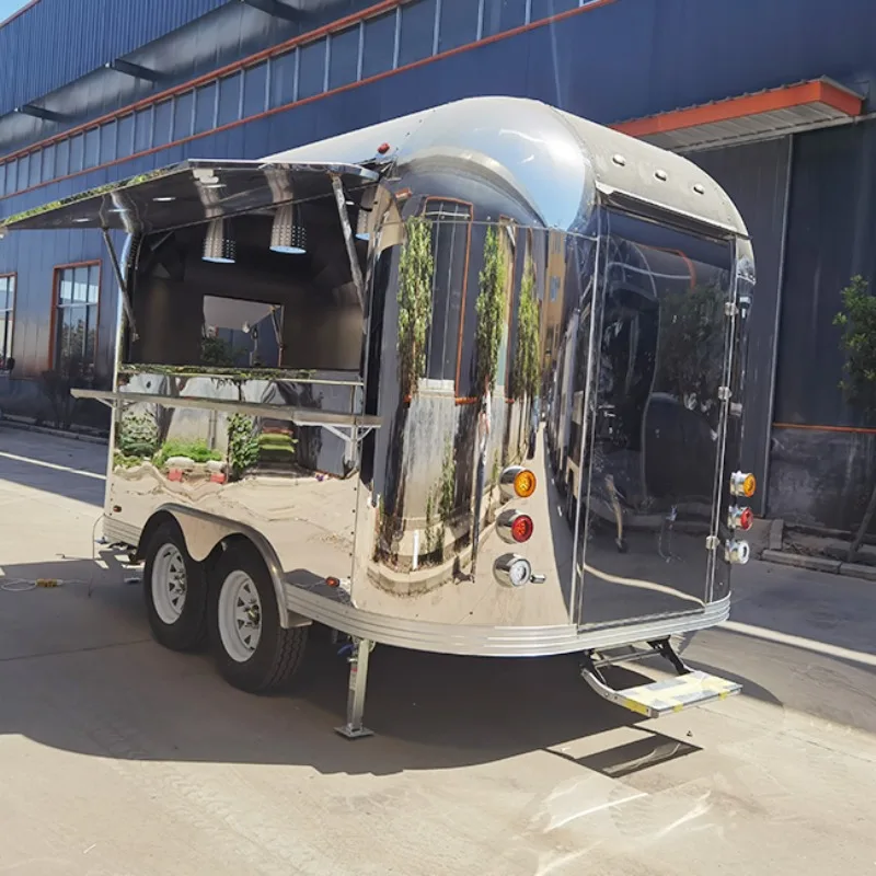 Mobile Food Cart Mobile Kitchen Accept Mobile Food Trucks Food Trailer