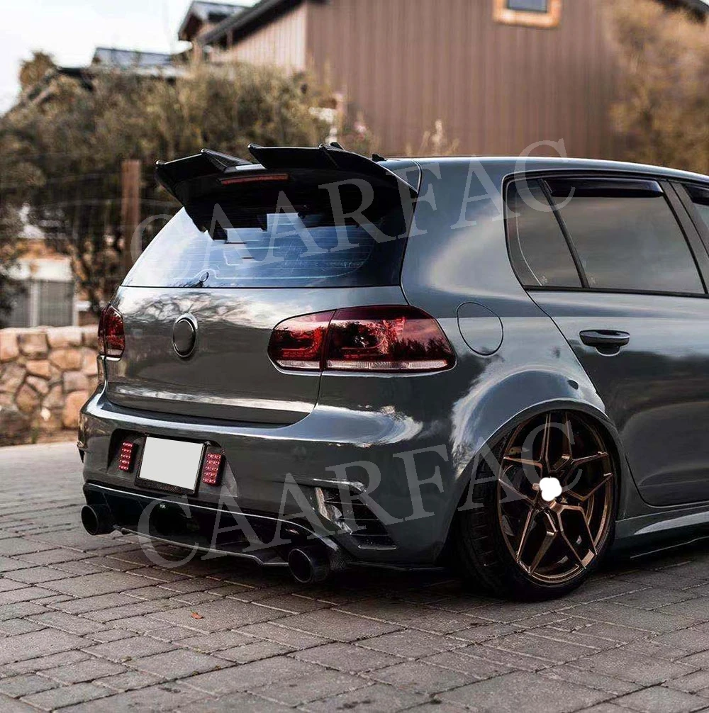 

Carbon fiber Material Rear Roof Spoiler for Volkswagen VW Golf 6 MK6 VI GTI R20 2010 2011 2012 2013 Not for Standard