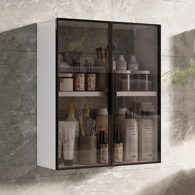 *-*Wall Storage Cupboard Organizer Shelves Perfume Toilet Partitions Luxury Bathroom Cabinet Modern Paper  Room Furniture