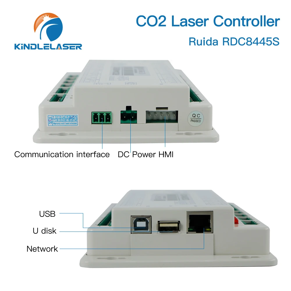 Kindlelaser Ruida RDC8445S Controlador para Máquina de Corte e Gravação a Laser CO2 Atualização RDC6445G RDC6445S RDC6442 RDC6442G