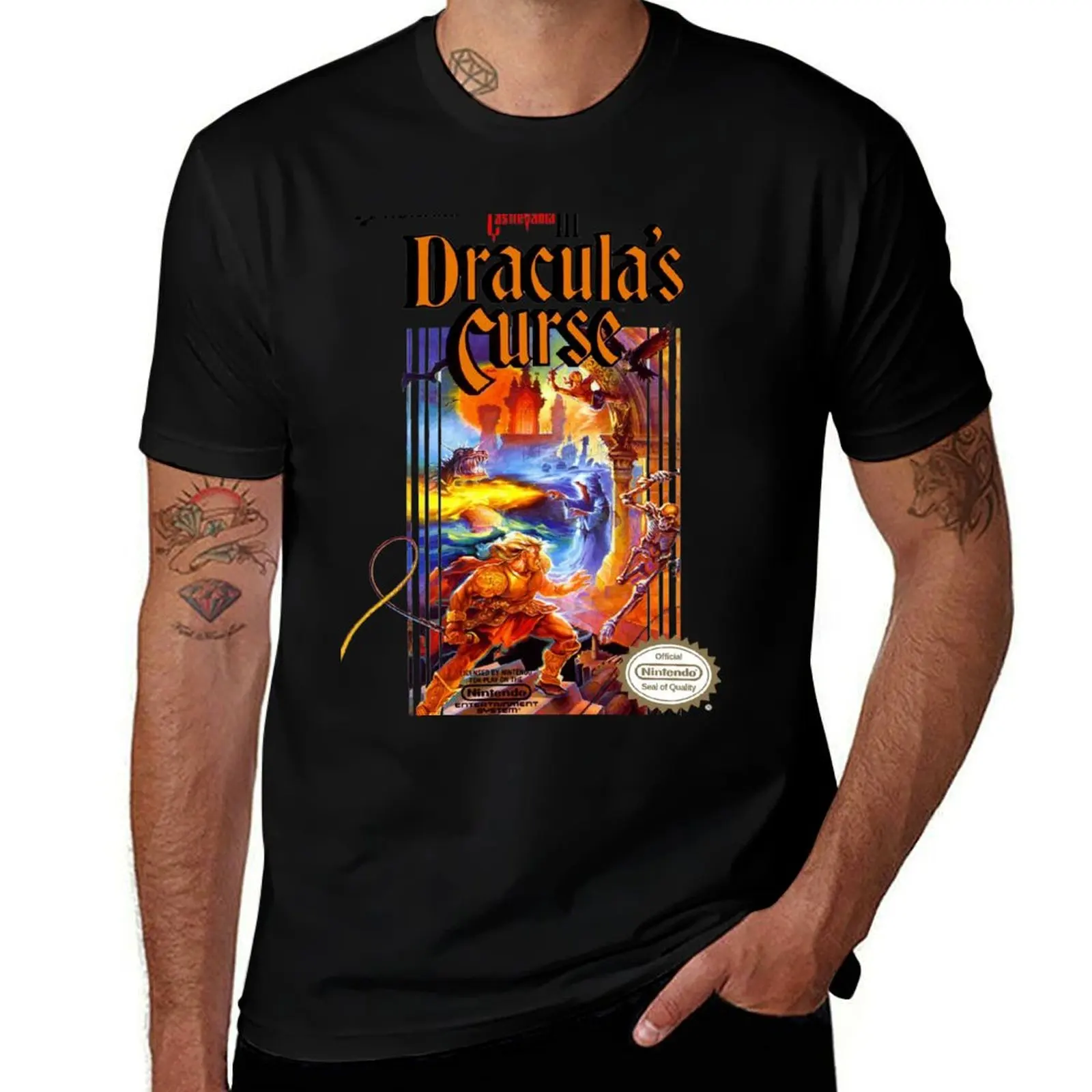 

for T-Shirt t Castlevania for man 3 mens T-Shirt shirts graphic t shirts shirts printed man t men