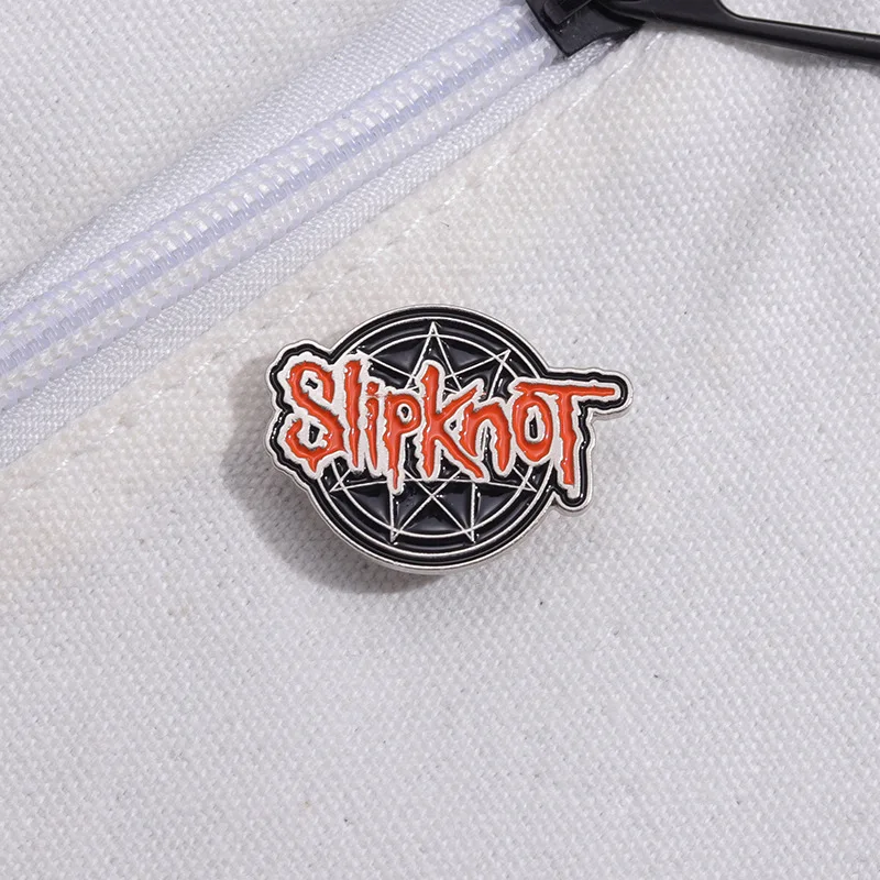 Support for A Creative Punk-style Heavy Metal Rock Band. Metal Badges DIY Clothing Backpack Accessories Decorative Items