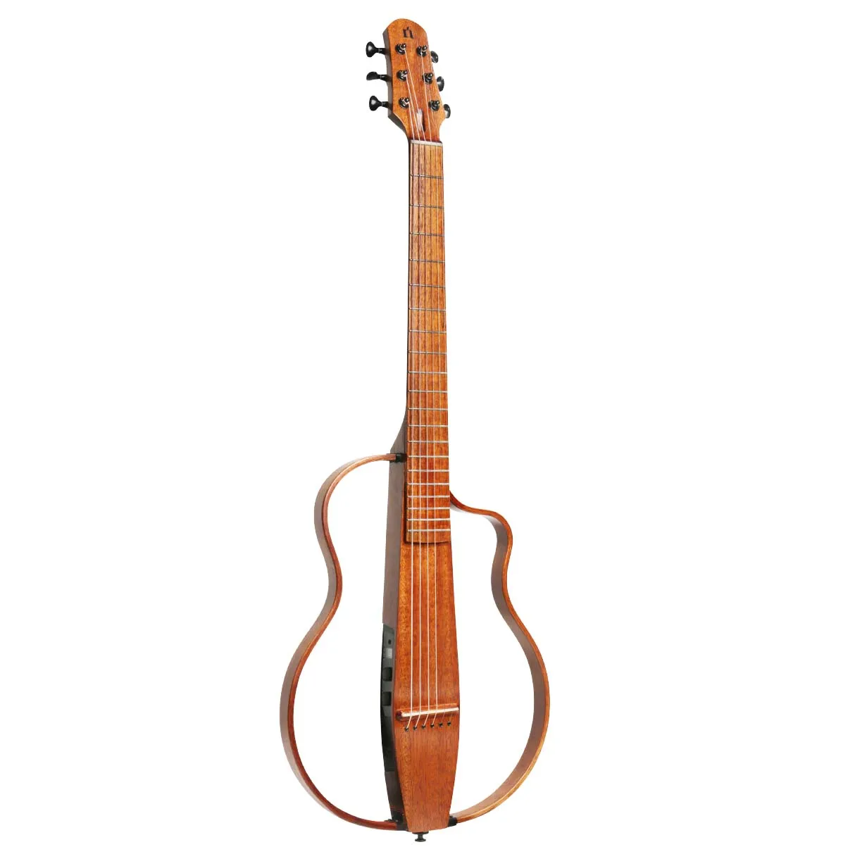 

Smart Silent 6-String Guitar Mahogany Body Matte Finish Electric Guitar for Music Lover