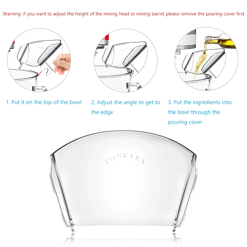 Flat Edge Beater,Bilateral Flexible Silicone Edges Bowl Scraper For 4.5-5 Quart Bowls And Pouring Shield For Stand Mixer