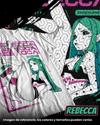 T-shirt For Anime  Rebeca Lucy David personajes2