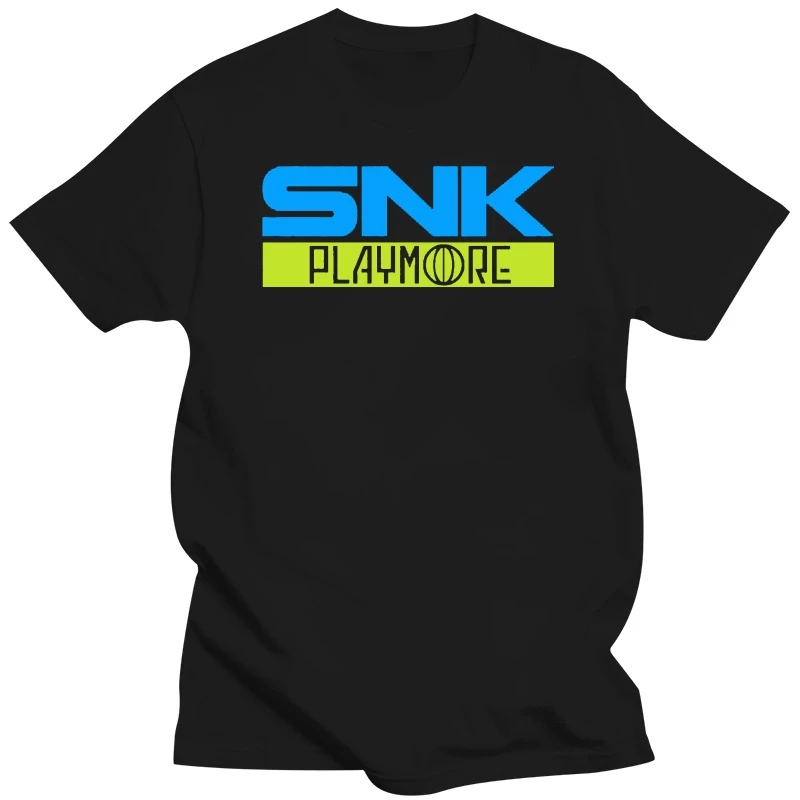 Men t-shirt SNK Playmore Neo Geo Logo tshirt Women t shirt