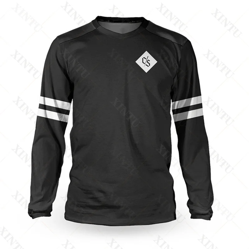 2022ชายหลวม Rider Jersey DH Motocross Downhill ชุด BMX MTB Mountain เสื้อสำหรับปั่นจักรยาน MX Enduro Breathable Sweatshirt