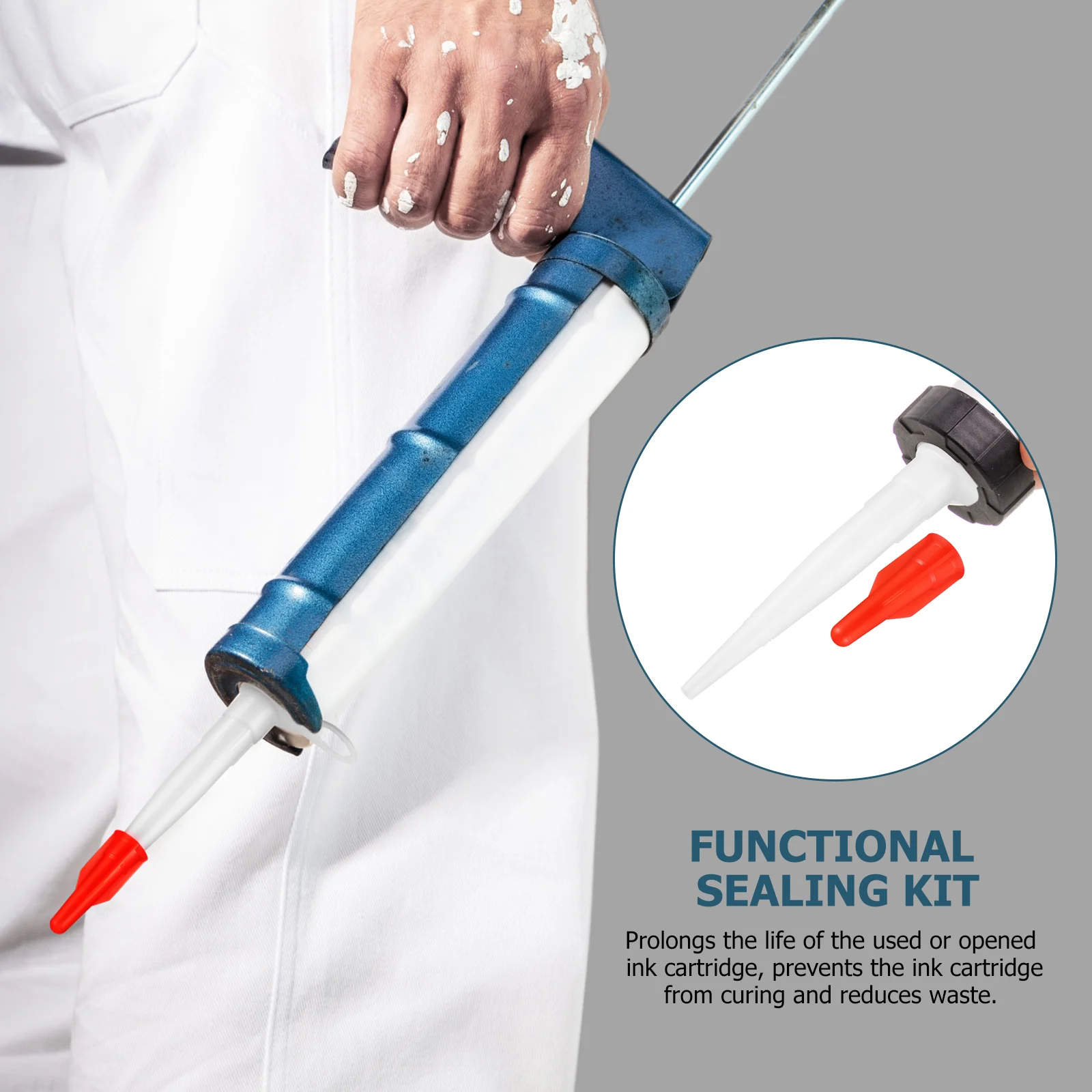 20 قطعة فوهات السد استبدال نصائح تمديد قضيب المسمار على قبعات ل أنبوب السد ملء الفجوات البلاط الطابق