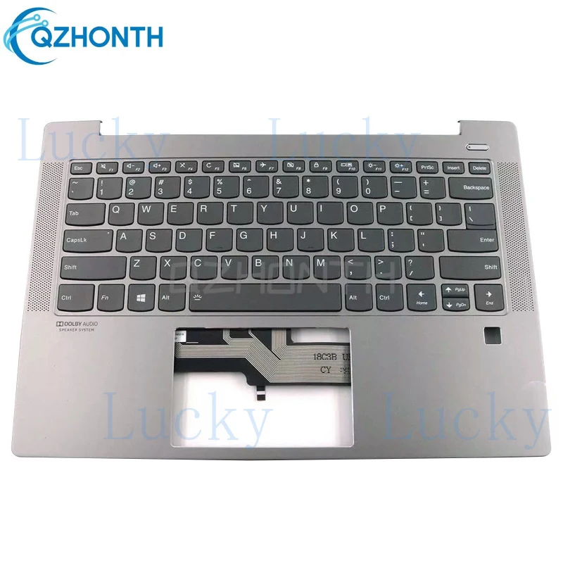 

f Used Palmrest w/ Backlit Keyboard For Lenovo Ideapad S540-14IWL 14API 5CB0S17216