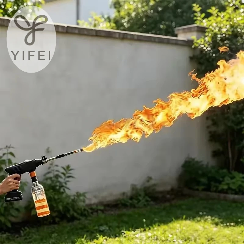 Super sized flame thrower propane backpack flame thrower for high-temperature weeding and wasp nest removal 5kg