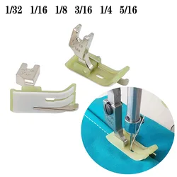 SP-18 Left-Right Side Stop Plastic Presser Foot Industrial Flat Sewing Machine With Knife Open Thread Tangent Presser Foot