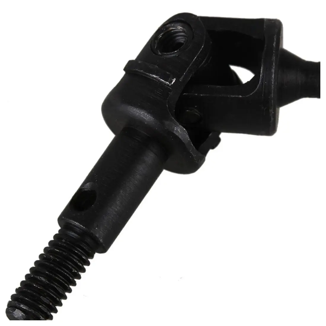 2PCS Black Iron 106015 Upgrade Universal Drive Shaft for HSP 94105 94106 94107 RC1:10 Off Road Buggy Model Car