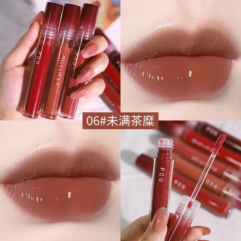 Lápiz labial de terciopelo mate para estudiantes, brillo de labios de larga duración, resistente al agua, sin decoloración, maquillaje Sexy, regalos de cosméticos para mujeres, nueva moda