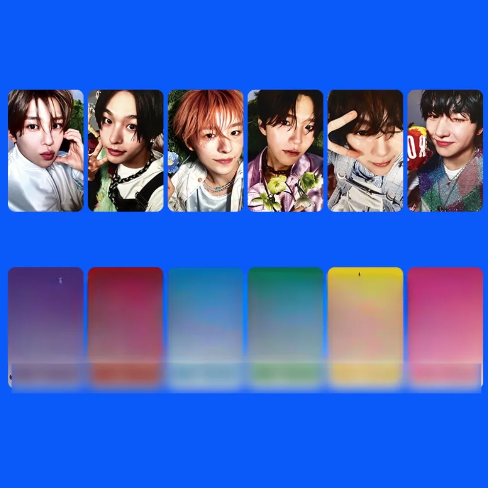 Kpop Photocard WISH Album SONG BIRD Group LOMO Card MARK RENJUN JENO JAEMIN JISUNG Small Card Gift Fans Collection