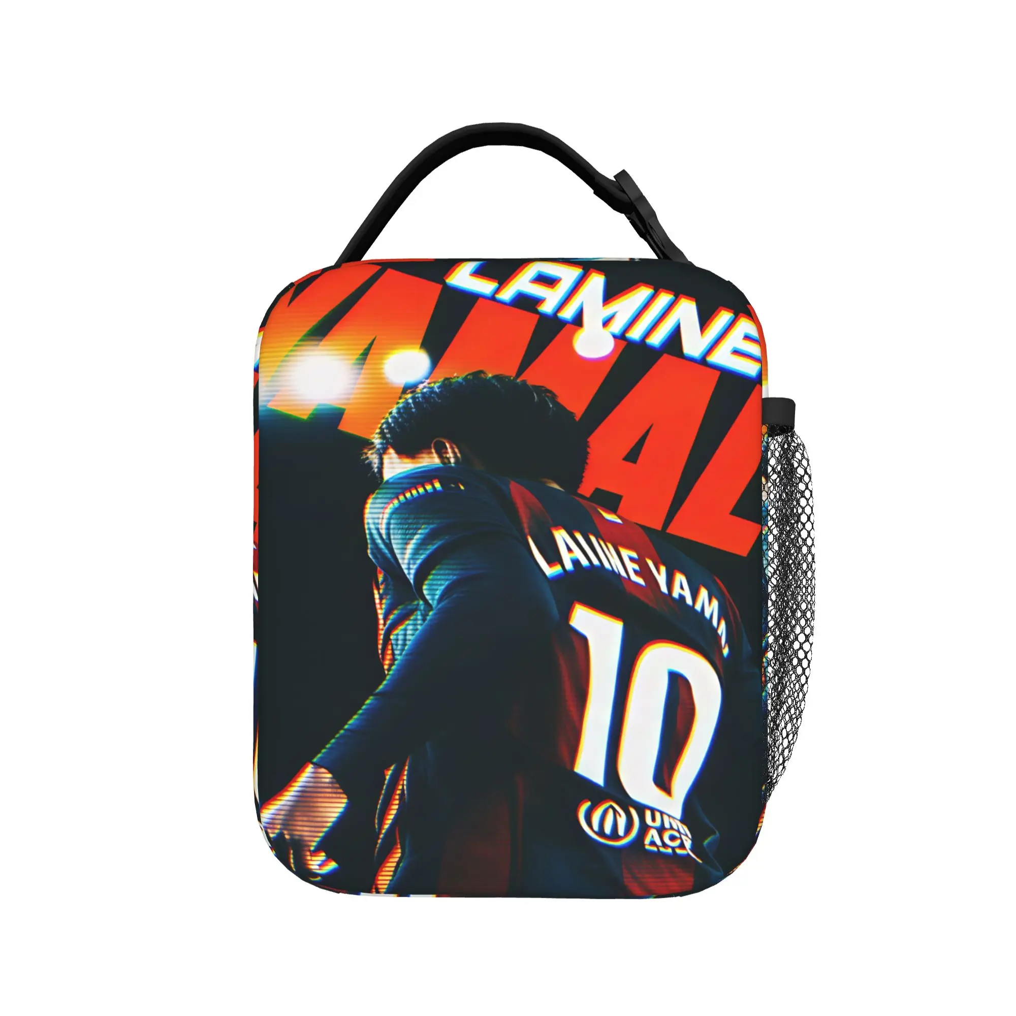 Lamined Y-Yamal Lunch Bag  Office Lunch Box For Child Fashion Designer Thermal Tote Handbags Oxford Portable Zipper Cooler Bag