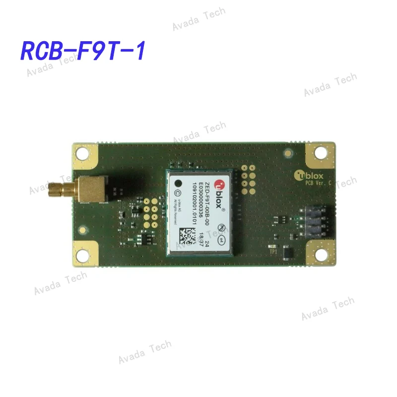 

Avada Tech RCB-F9T-1 Clock and timer development tool u-blox F9 multi band GNSS timing board