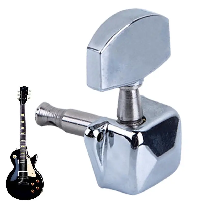 Electric Guitar Tuner Knobs Semi-Circular Button Design Electric Guitar Part Electric Guitar Parts Acoustic Guitar Pegs For