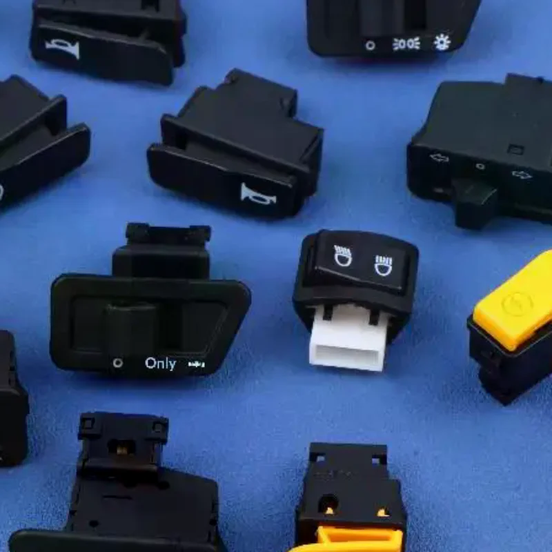 

Motorcycle Head Light Horn Dimmer Turn Starter Single Headlight Switch Button For ATV Moped Scooter