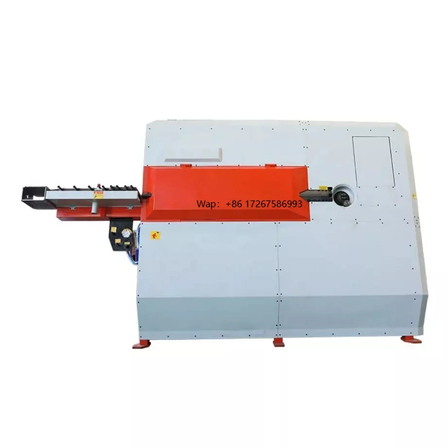High-Precision Automatic Steel Bar Bender Rebar Stirrup Bending Machine with Motor PLC Engine for Carbon Steel Processing