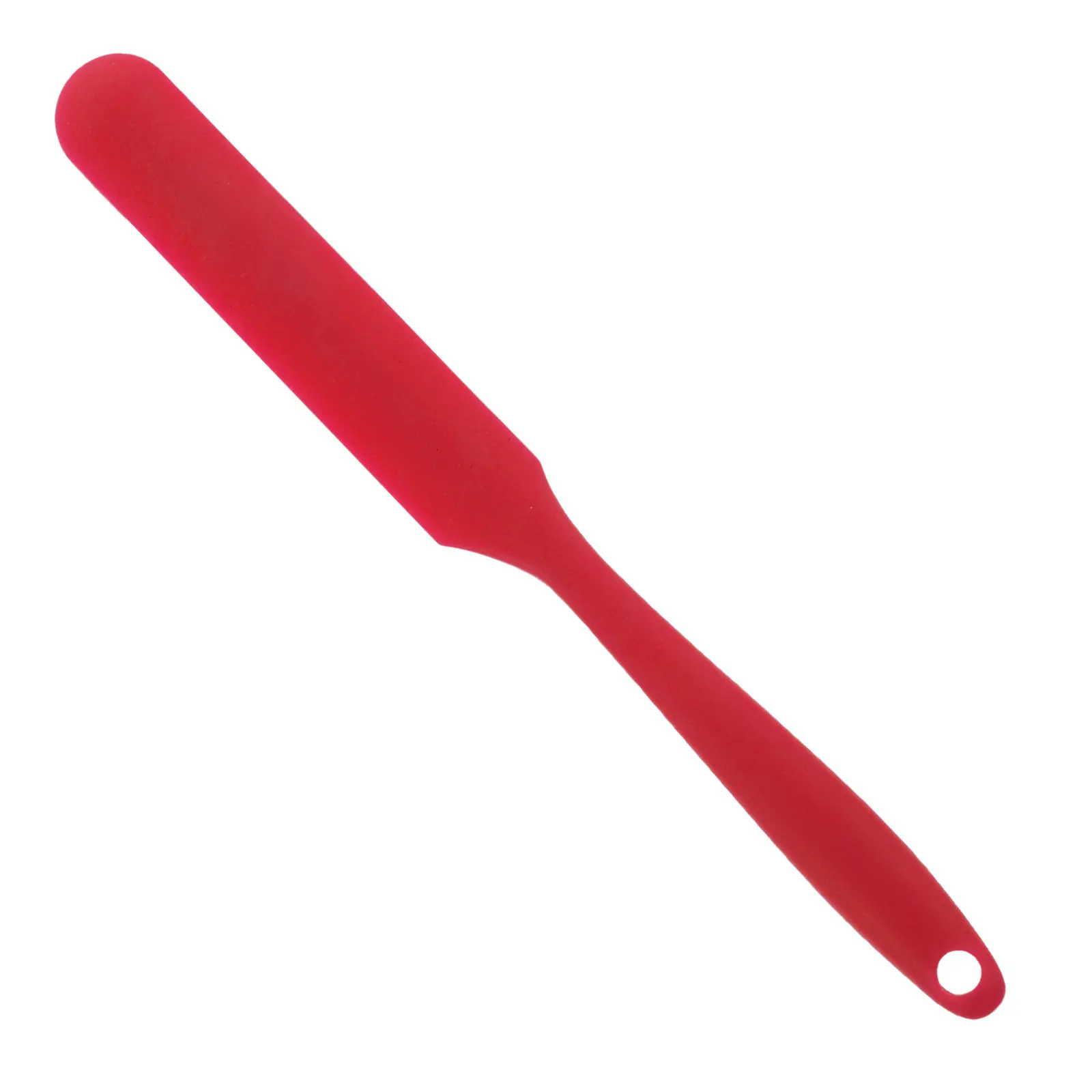 Baking Scraper Silicone Spatula Seamless Easy Clean Heat Resistant Jar Spatula for Cake Cream Butter Jam Cheese Spreading
