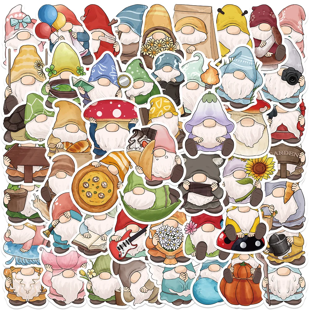 

50pcs Funny Cartoon Fairy Tale Dwarfs Stickers Waterproof Graffiti For Luggage Laptop Guitar Phone Skateboard Vinyl Decals