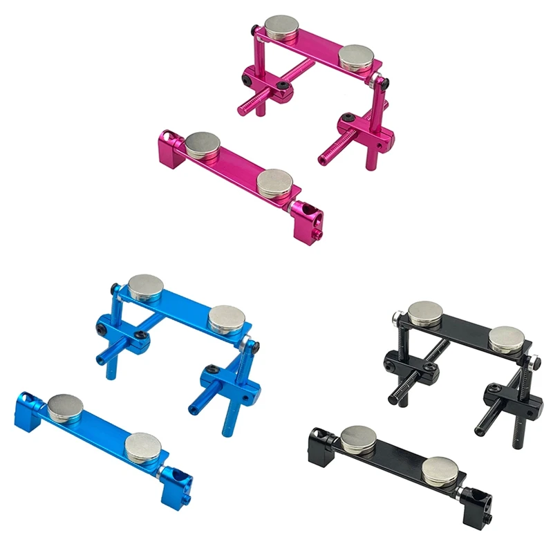 Magnet datar untuk Kit dudukan cangkang badan mobil RC untuk Tamiya TT01 TT02 HPI Sakura 1/10 mobil balap RC mobil tur