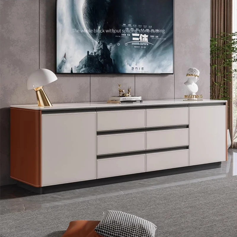 

Тумба под телевизор в стиле ретро для спальни и гостиной, дизайнерская, трендовая, класса люкс, мебель для зоны отдыха