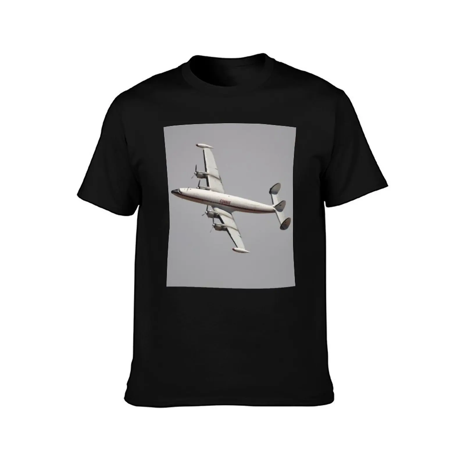HARS Super Constellation @ Temora Airshow, Australia 2013 T-Shirt, Summer Casual Cotton Tee, Oversized Streetwear Tops